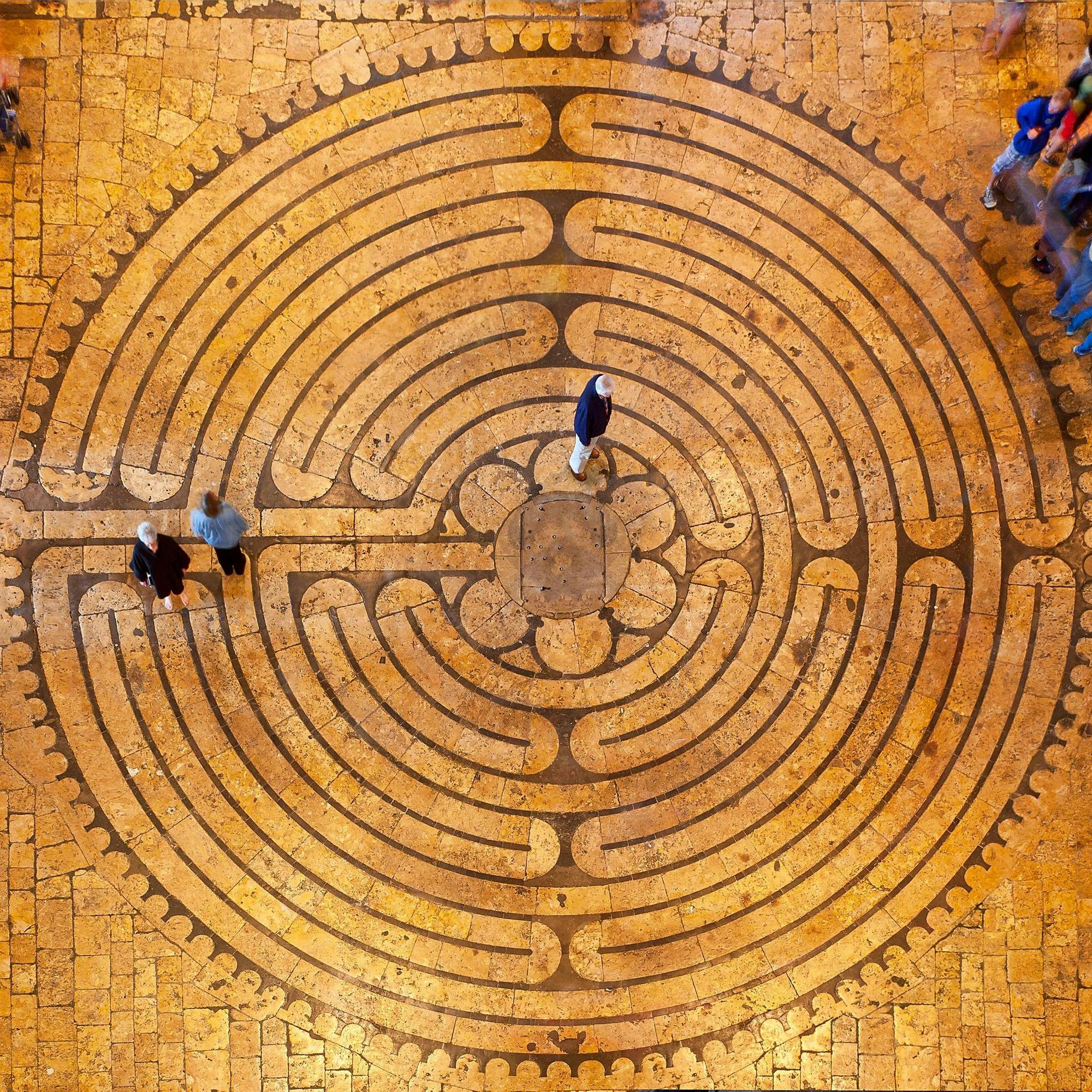 Cathédrale de Chartres Labyrinth, Chartres, France