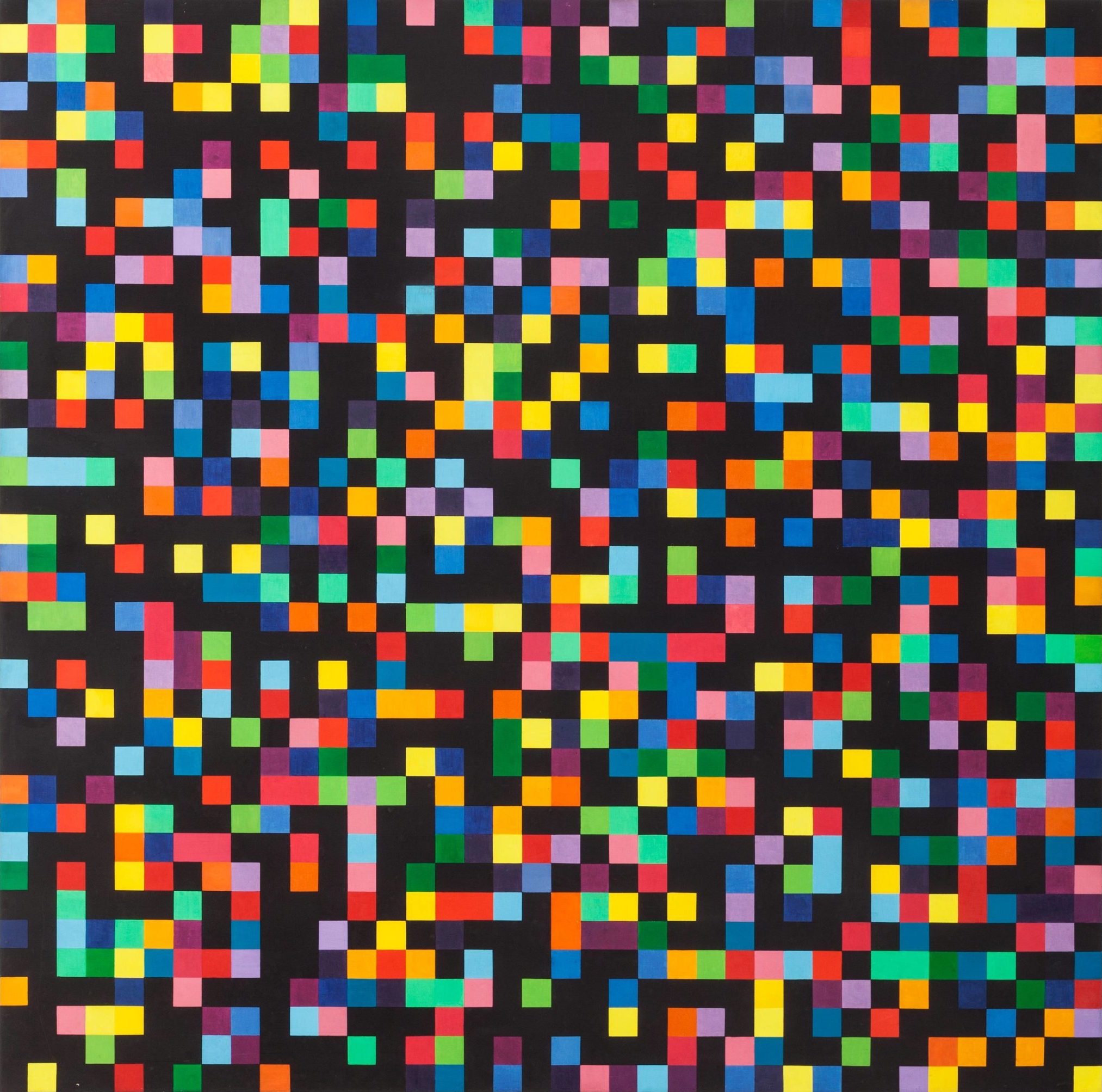 Ellsworth Kelly: Spectrum Color Arranged by Chance (1951–53)